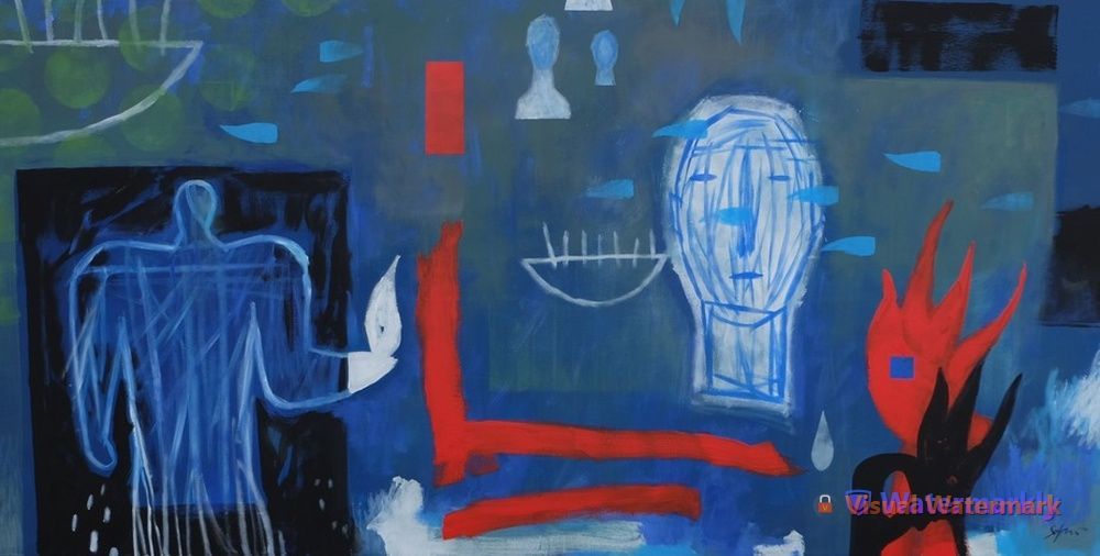 100x200 Piccoli fuochi all'orizzonte