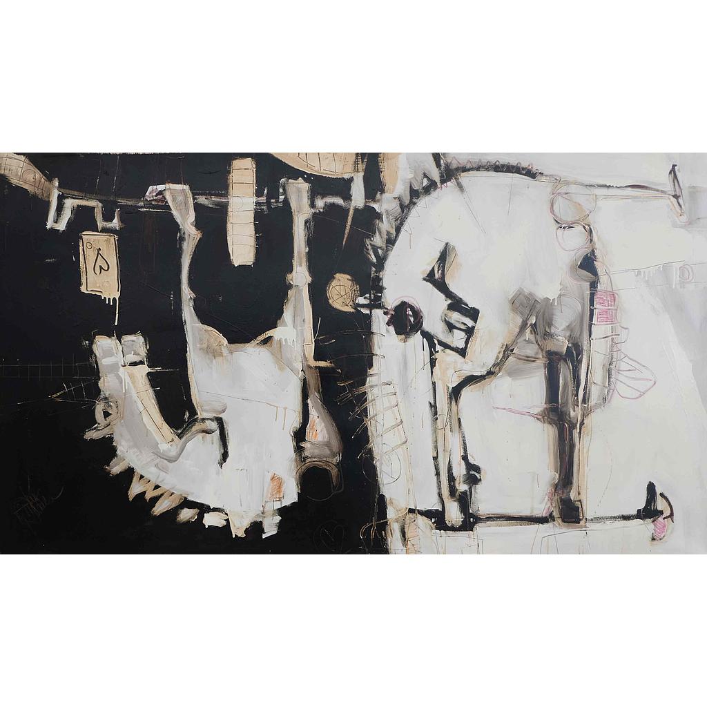 130x230 Cavallo con pensieri pericolosi