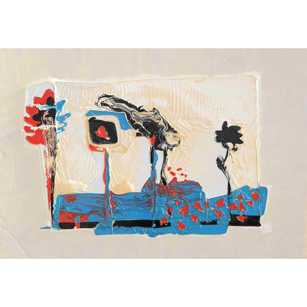 100x70 Composizione insolita