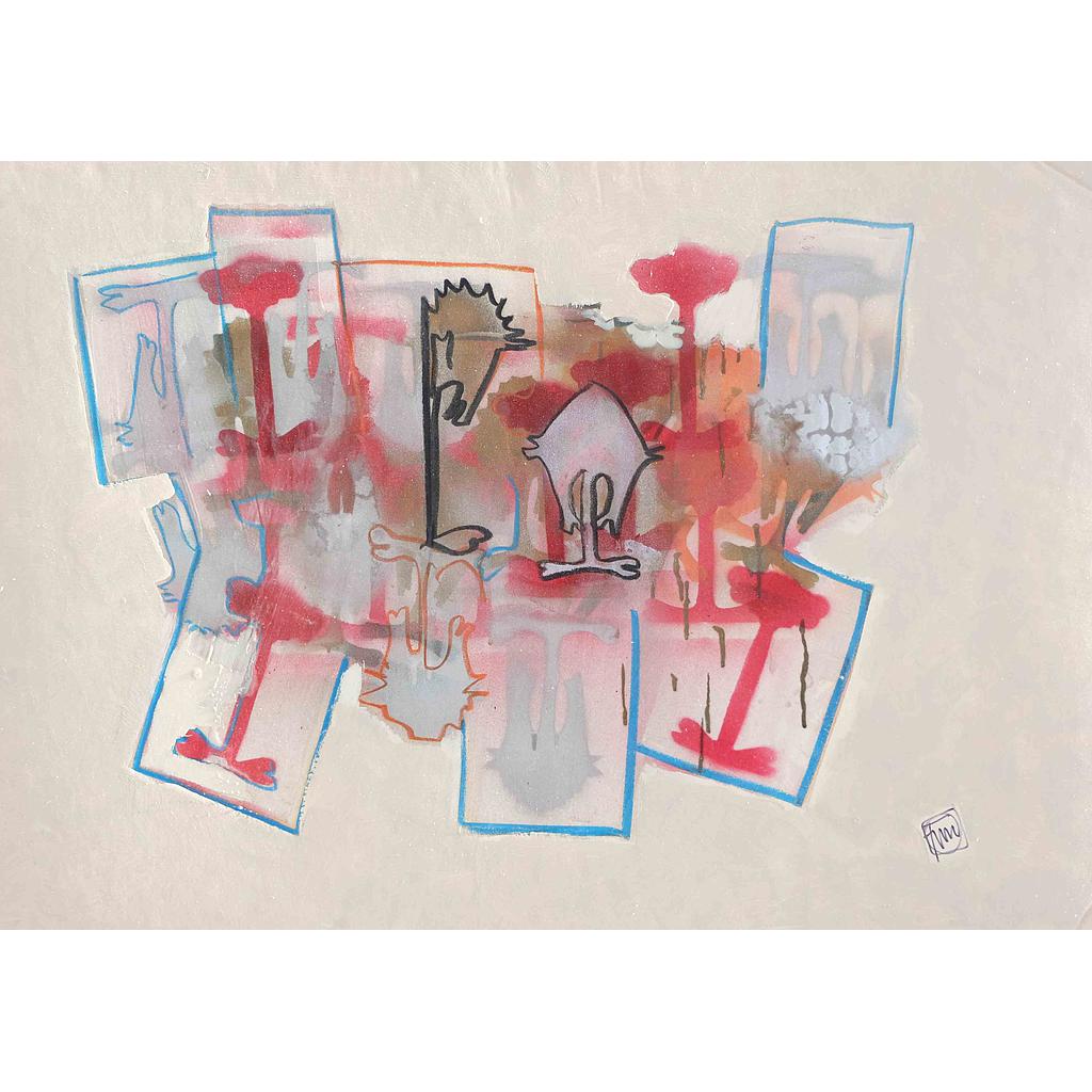 100x70 Composizione insolita I