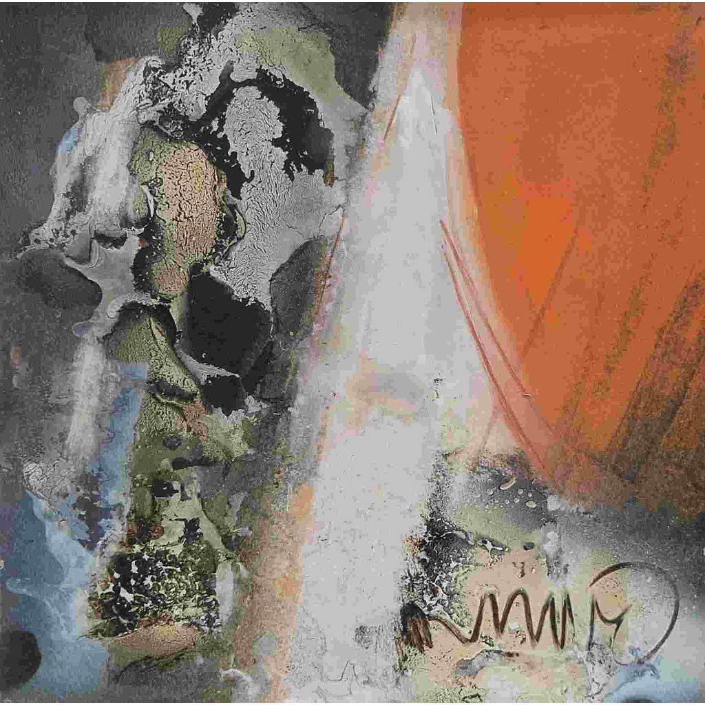 30x30 Astratto in arancione