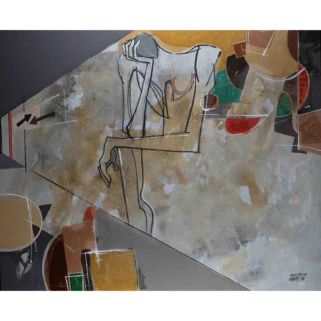 100X120  Nella stanza della mente II -lamina