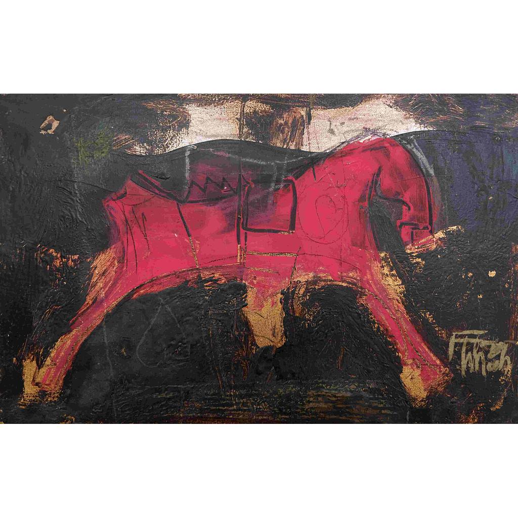 18x28 Studio di un cavallo