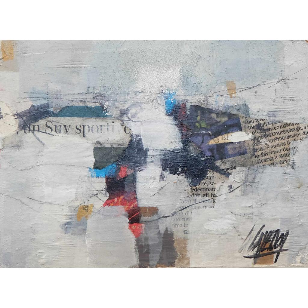 19x14 paesaggio astratto