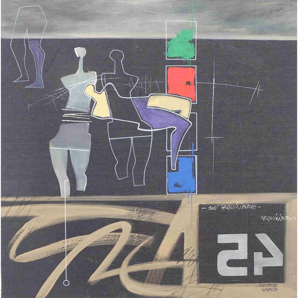 100x100 Variazioni sull'equilibrio IV