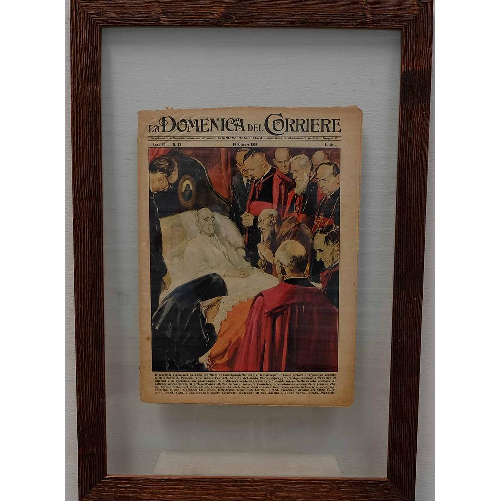 30x40 Domenica del Coriere  19 ottobre '58