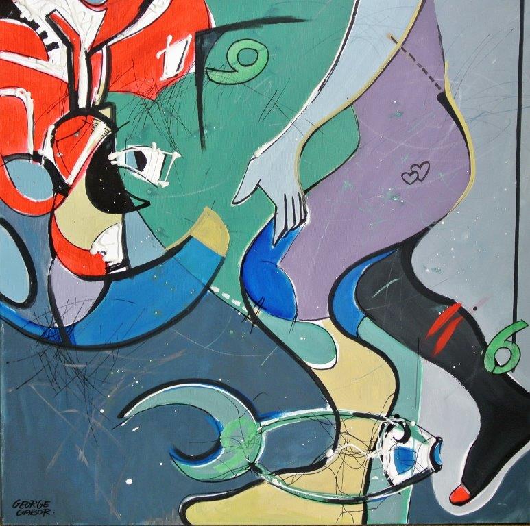 Appassionata sul primo bacio 100x100