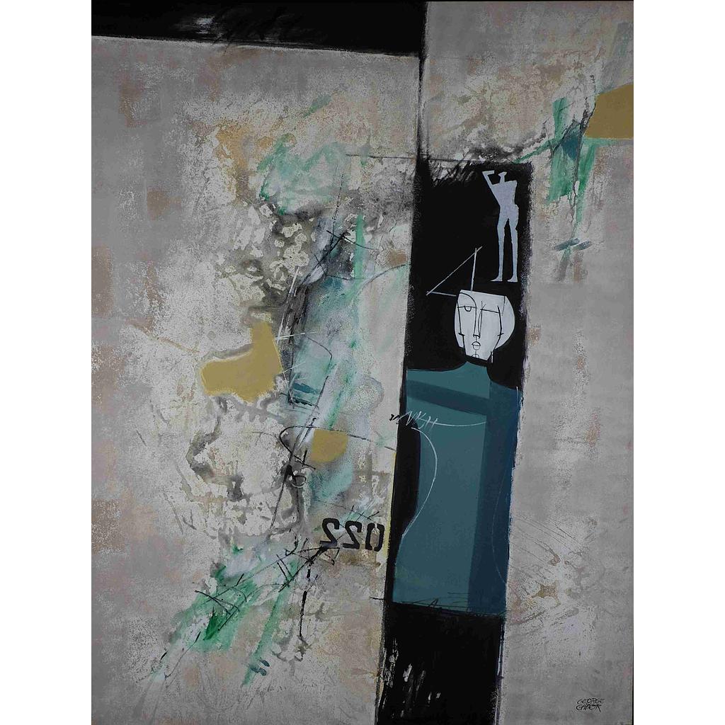 130x170 Le stagioni del silenzio VI