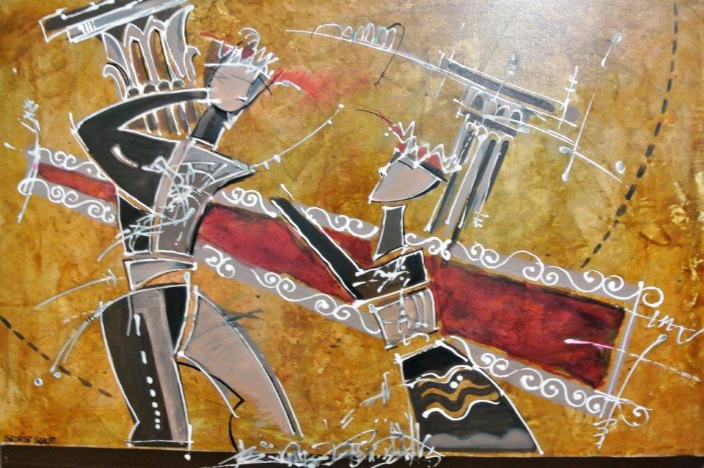 L'olimpo degli amanti. (II). 100x150