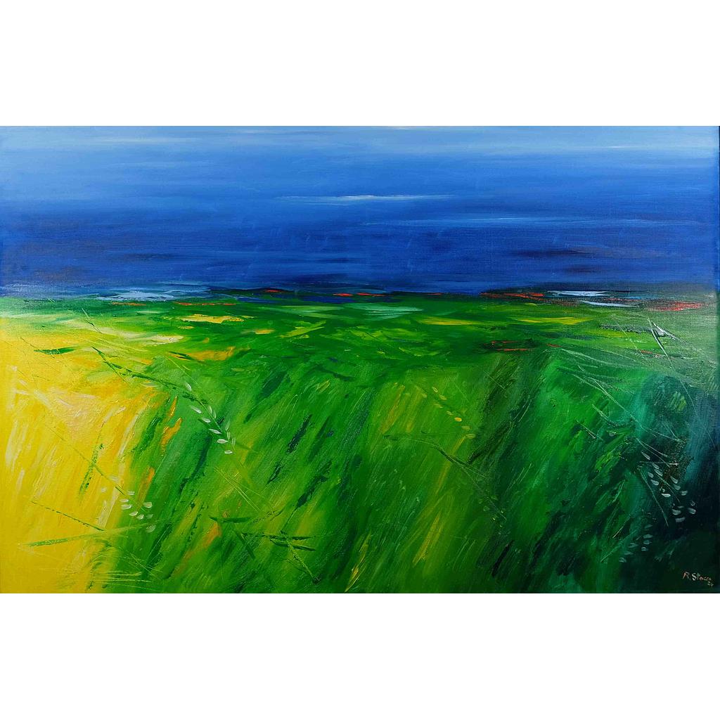 100x150 Primavera in campagna
