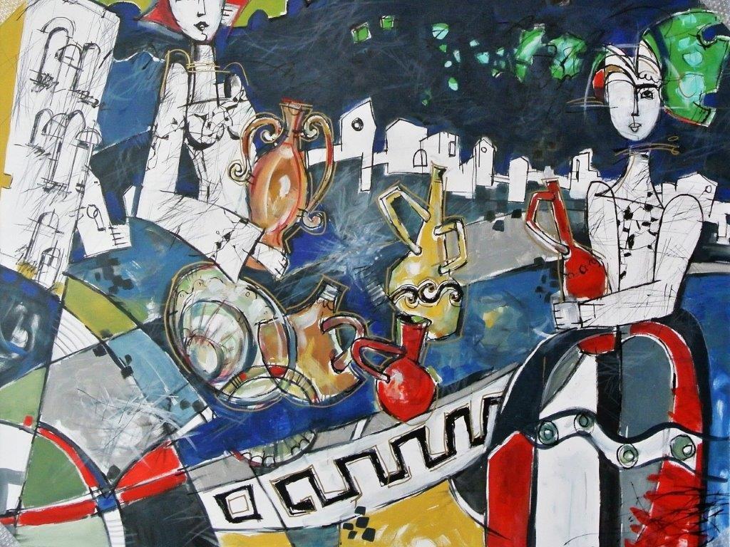 Ceramiche antiche. 130x170