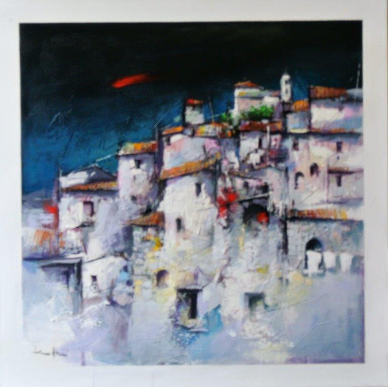 Paesaggio Notturno 80x80