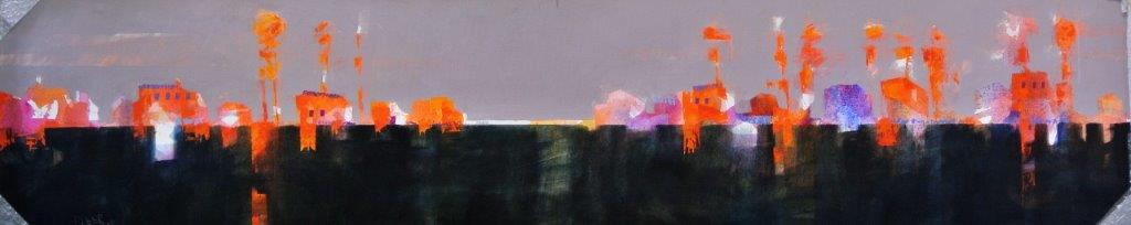 Tramonto 50x200