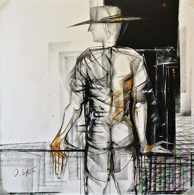 L'uomo di Cristallo 130x130