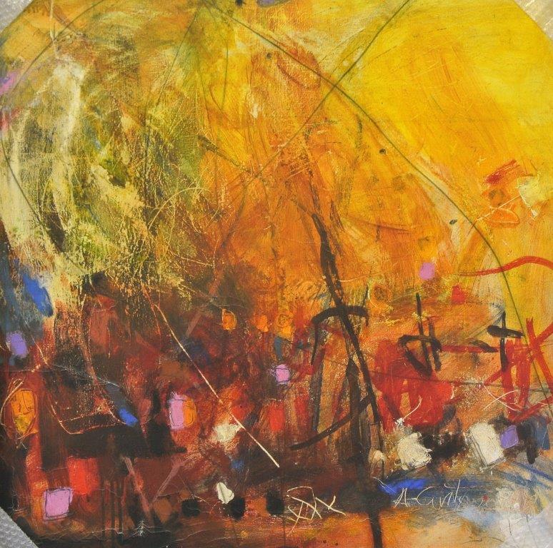 La dove si districa il vento del tempo fonte della vita 93x92