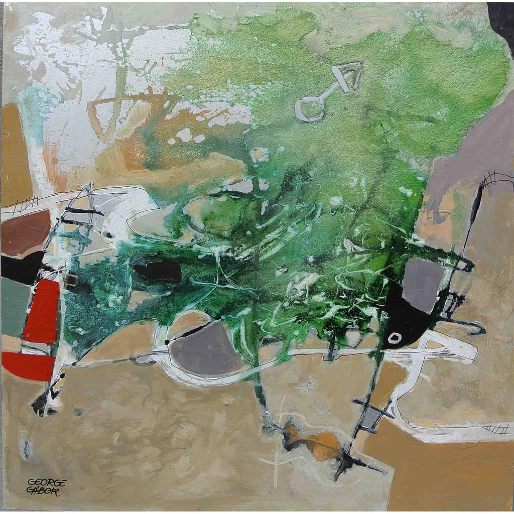 La metafisica del verde (II) 100x100