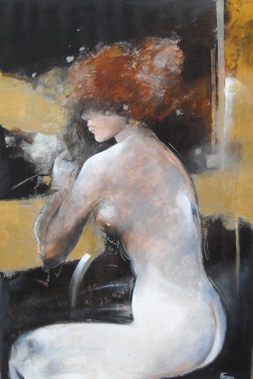 O.P Pensiero lontano 100x150